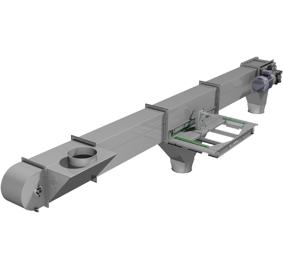 T44 / T45 Chain conveyor - JEMA AGRO
